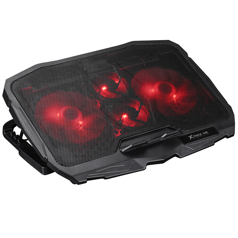 XTRIKE Laptop powerful cooling fan with LED light