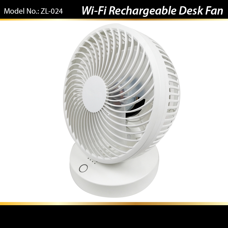 Wifi Rechargeable Desk Fan