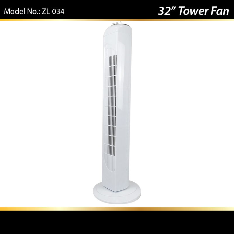 32inch tower fan with 3 speed setting