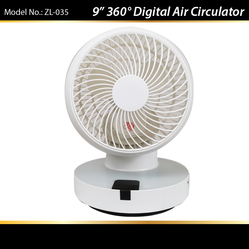 12inch Air-Circulator Desk Fan with Remote Control