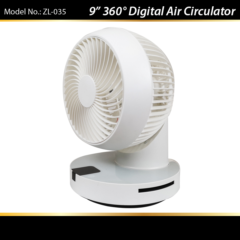 12inch Air-Circulator Desk Fan with Remote Control