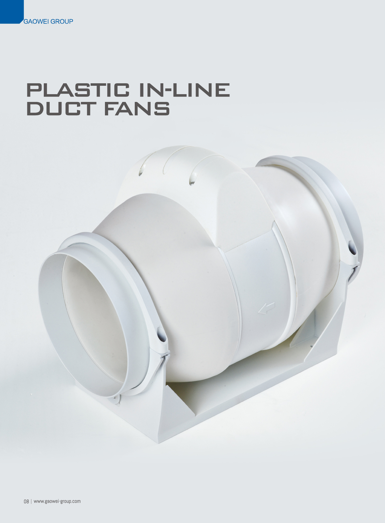 Plastic In Line Duct Fan
