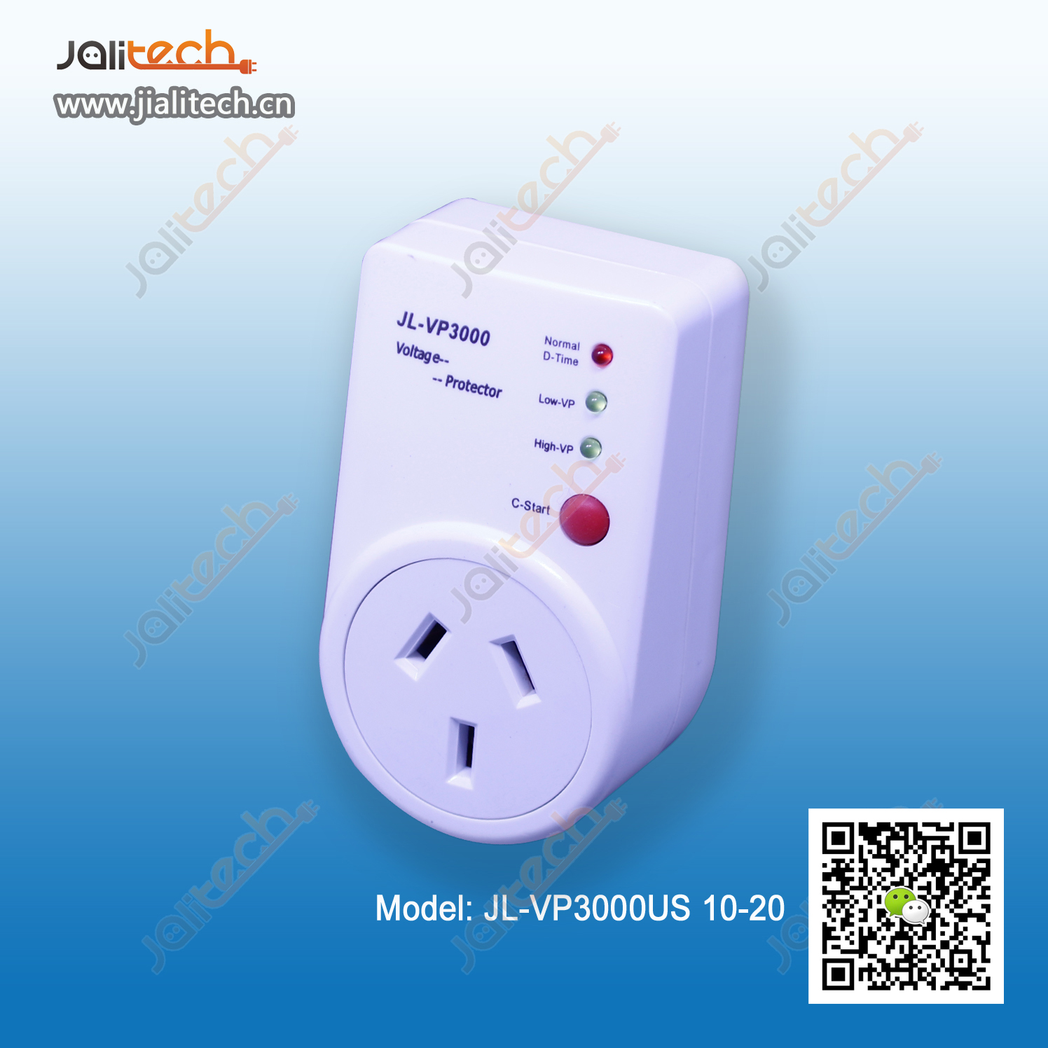 voltage protector with US socket  10A/15A