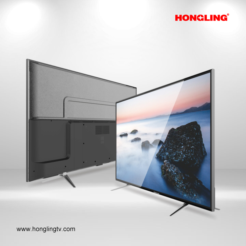2020 New Design Flat TV SKD CKD/LED smart TV Monitor