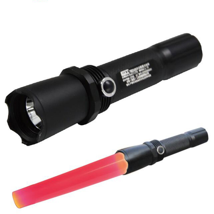 Multi-functional strong light explosion proof flashlight