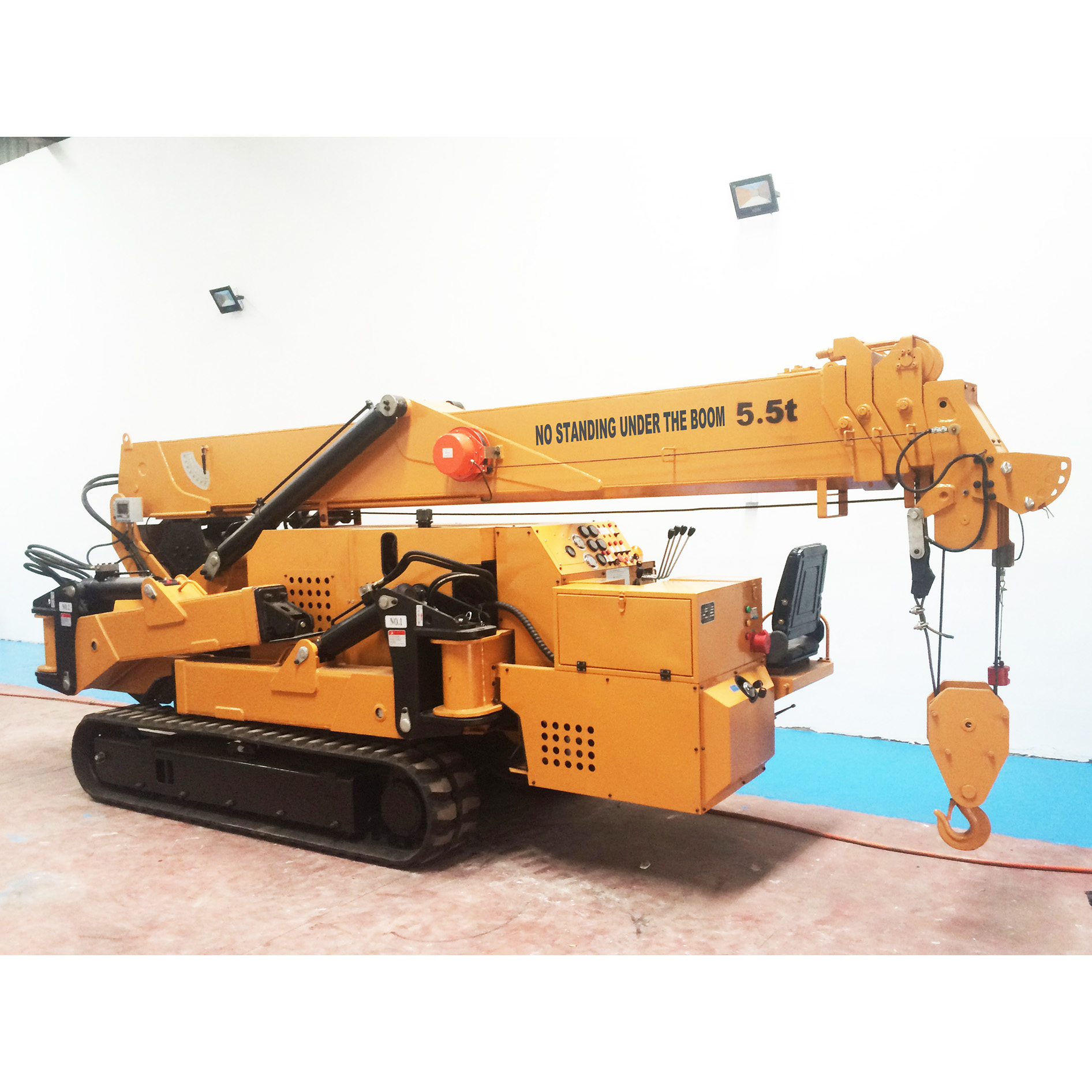 5.5 Ton Mini Foldable Crawler Crane