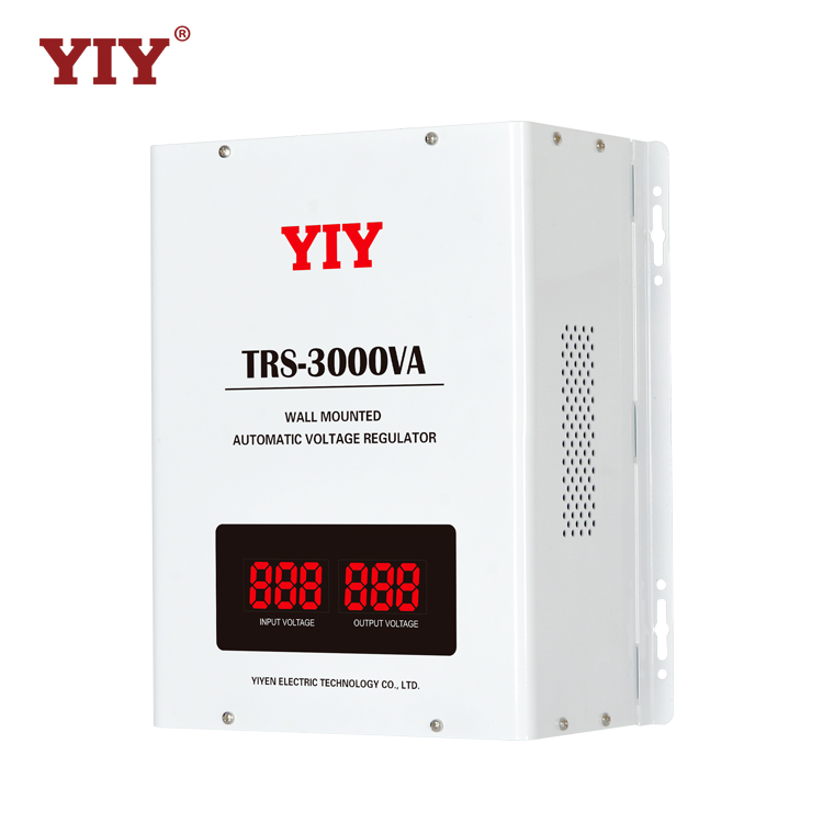 TRS Series Wall-mounted  single phase relay-type voltage regulator / stabalizers 