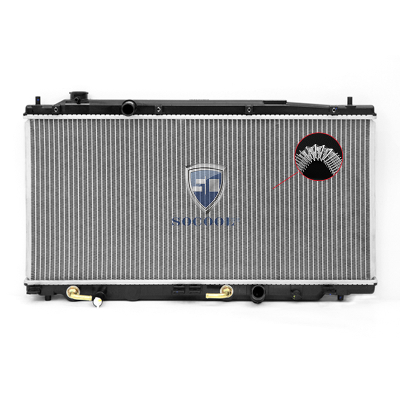 Car radiator for TOYOTA 2008 CITY AT Chinese factory direct car radiator DPI NO.: 13068 OEM NO.: 19010-RC3-H51