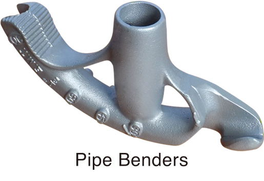 pipe bender pipe vice