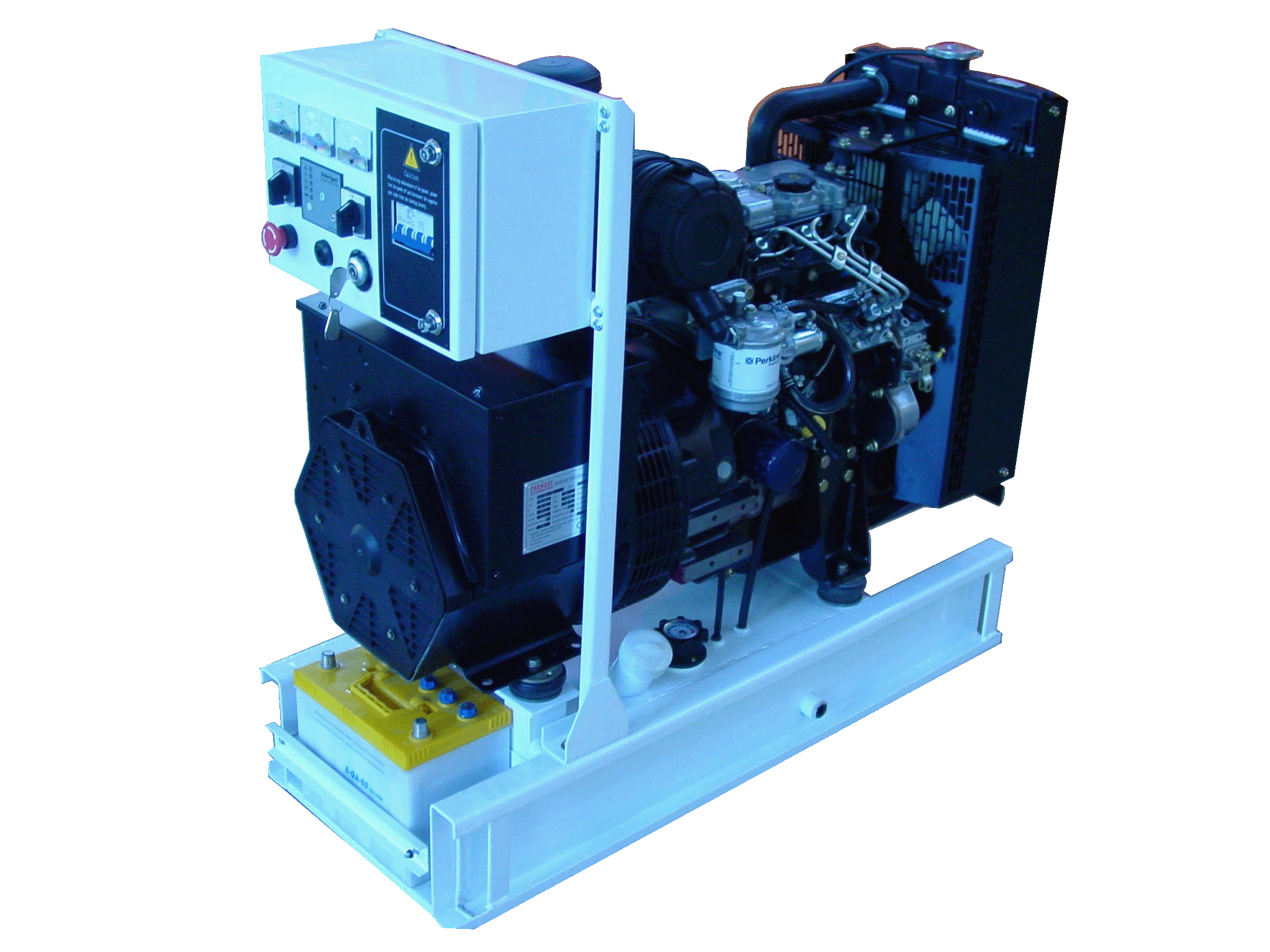 Diesel generating set powered by Perkins