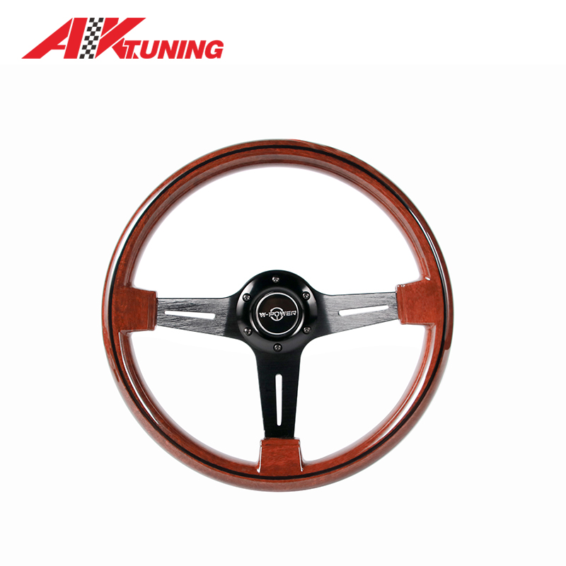 Universal 14inch 350mm Car ABS 6 bolts Steering Wheel