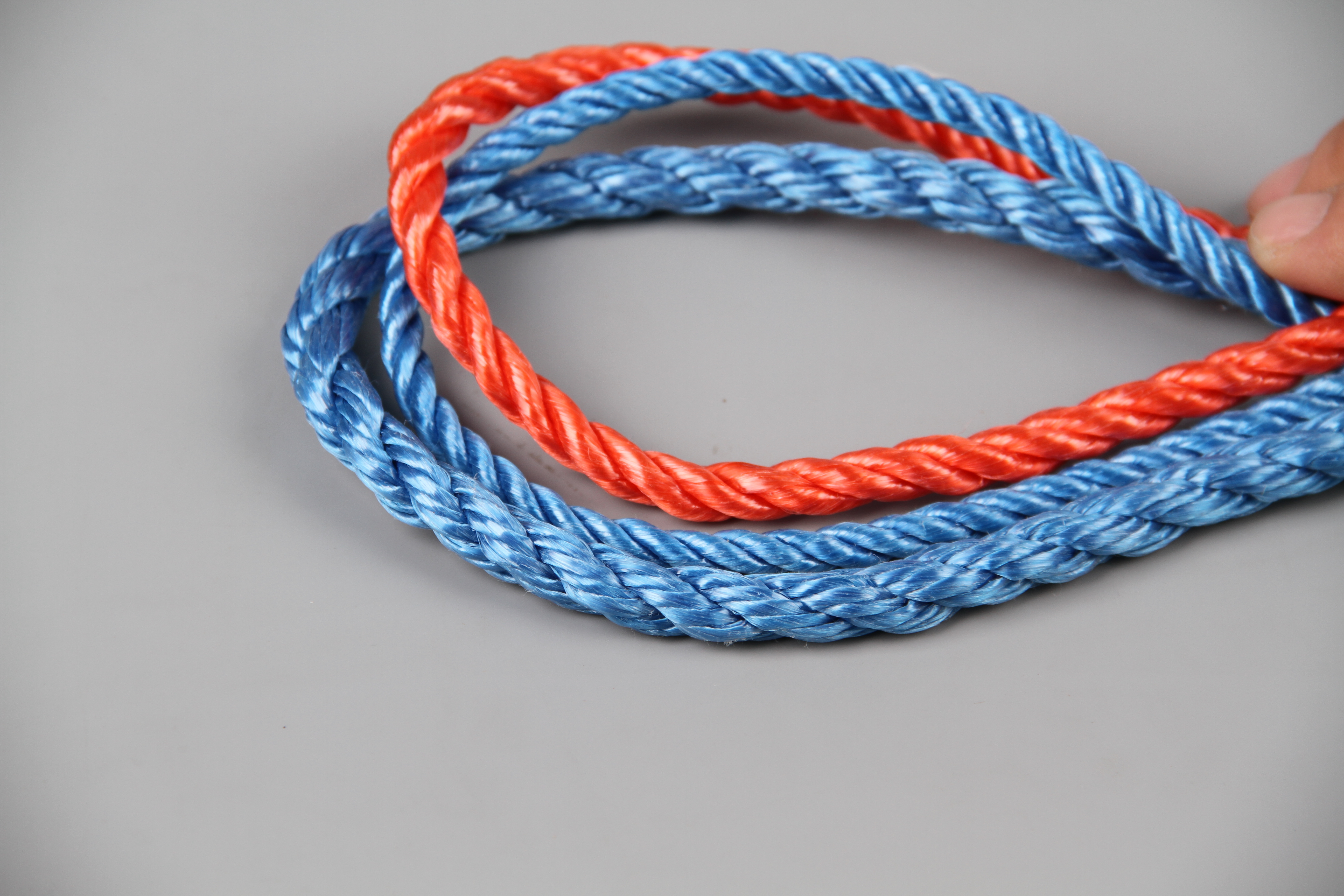 PP Split Film 3 Strand Twisted Rope