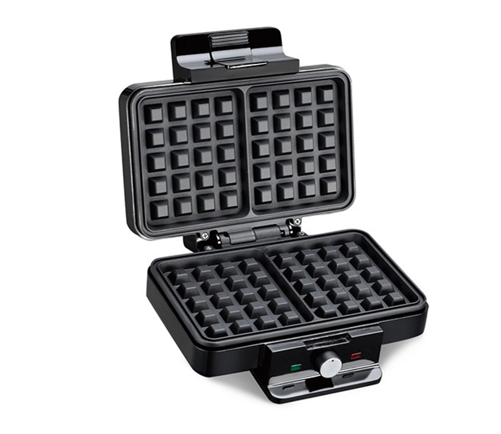 Electric Waffle Maker With Auto Clip Lock