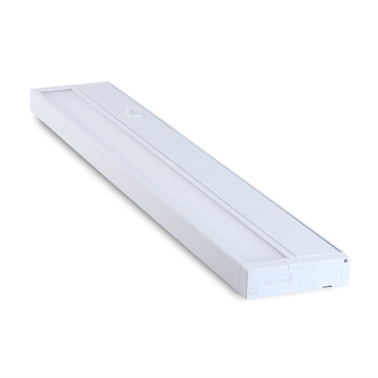 AC120V Aluminium Housing 10W 12W 18W Linkable CCT Adjustable Under Cabinet LED Light for Wardrobe Closet