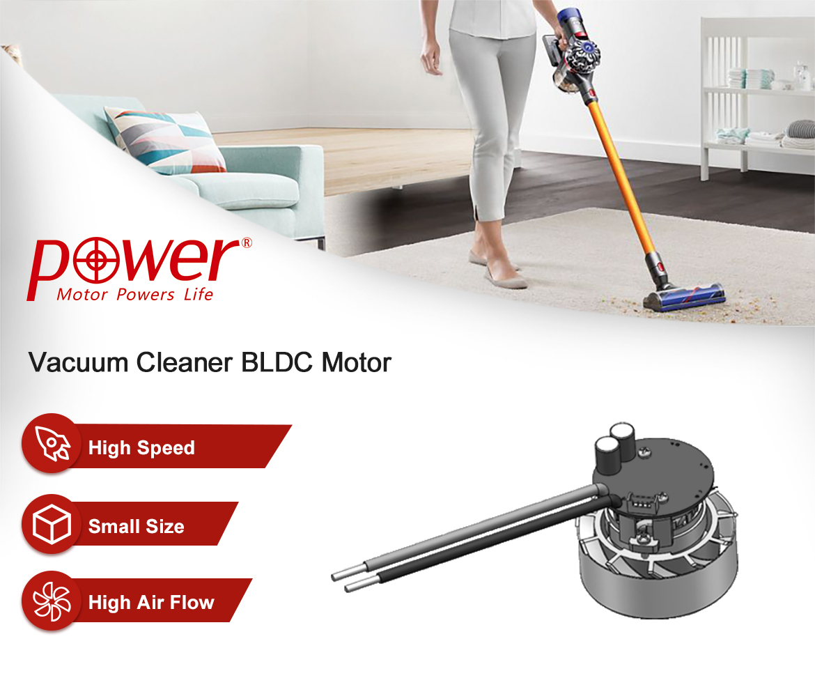 vacuum cleaner bldc motor