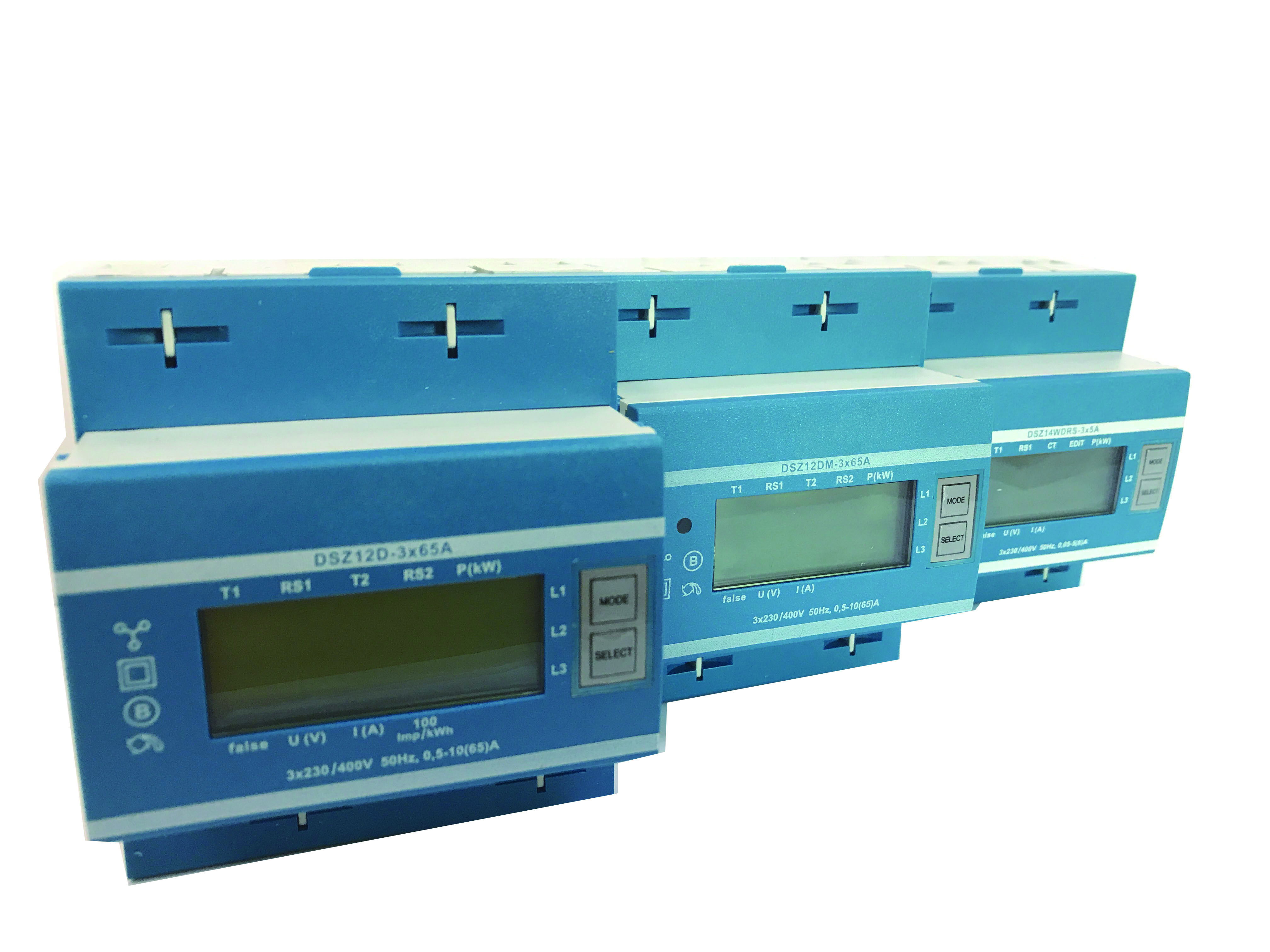 RS237DR3-2Din Rail Three Phase Meter