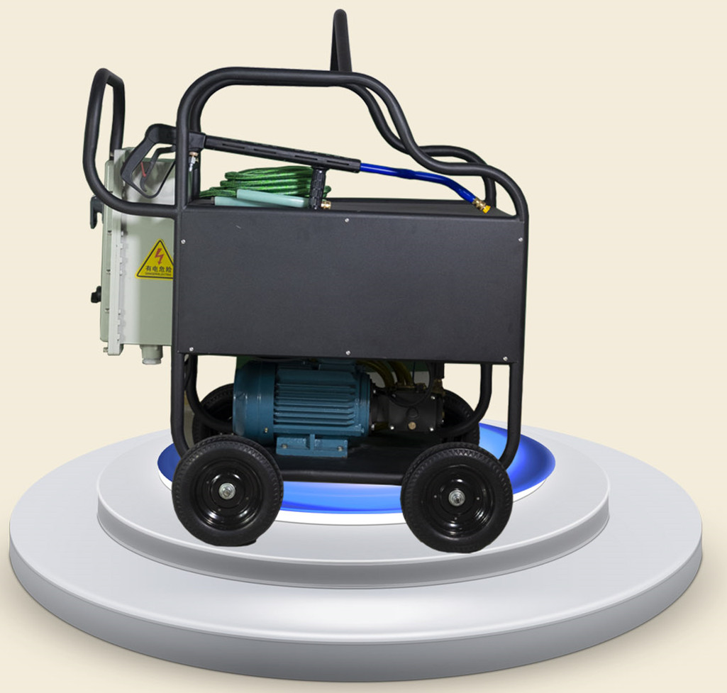 Explosion proof cleaning machine