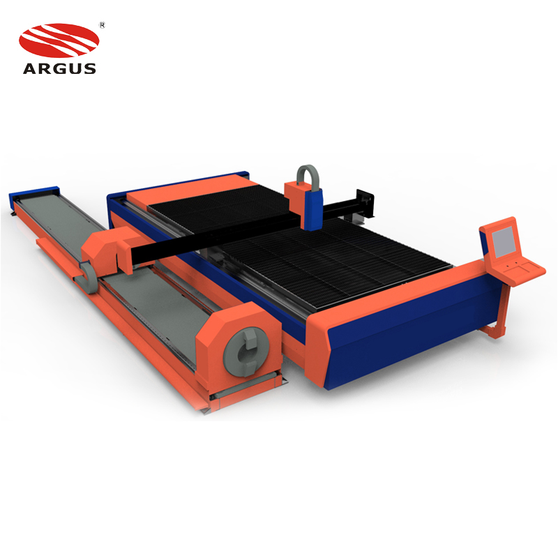 Metal sheet tube Fiber laser cutter