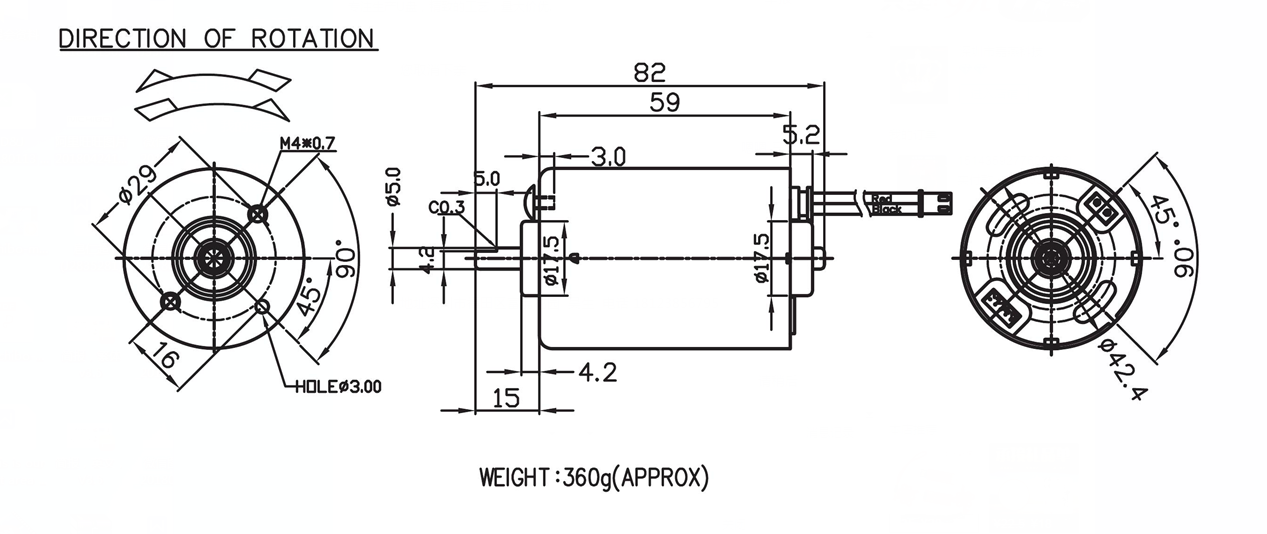 BLDC Motor for Water Pump