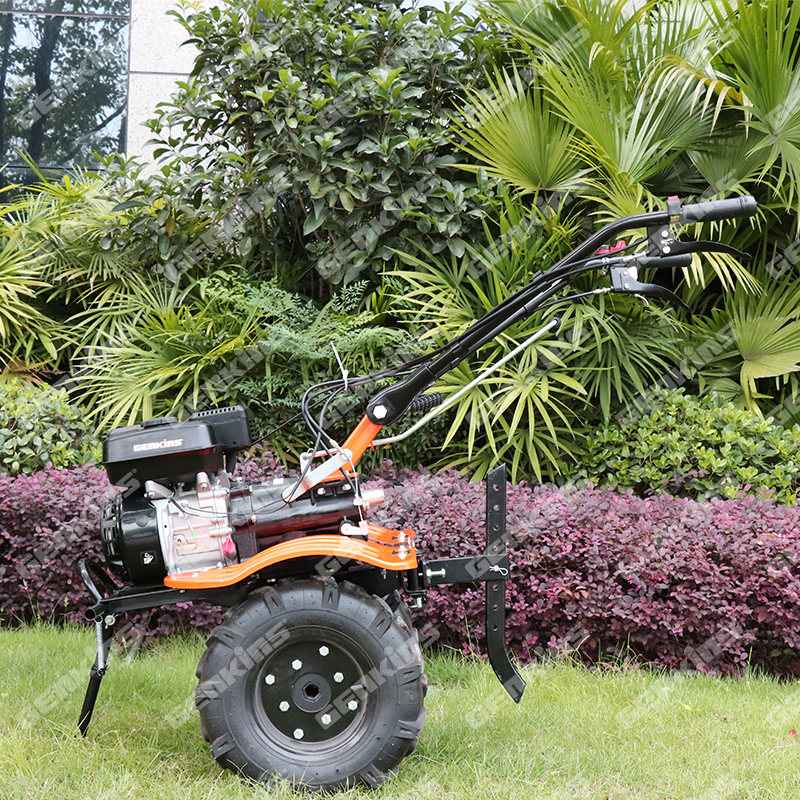 7HP Small Tiller GT1000 Gasoline Cultivator for Farming 210 Engine Recoil Start CE Certified