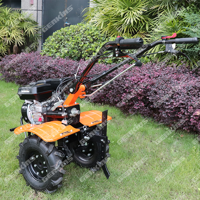 7HP Small Tiller GT1000 Gasoline Cultivator for Farming 210 Engine Recoil Start CE Certified