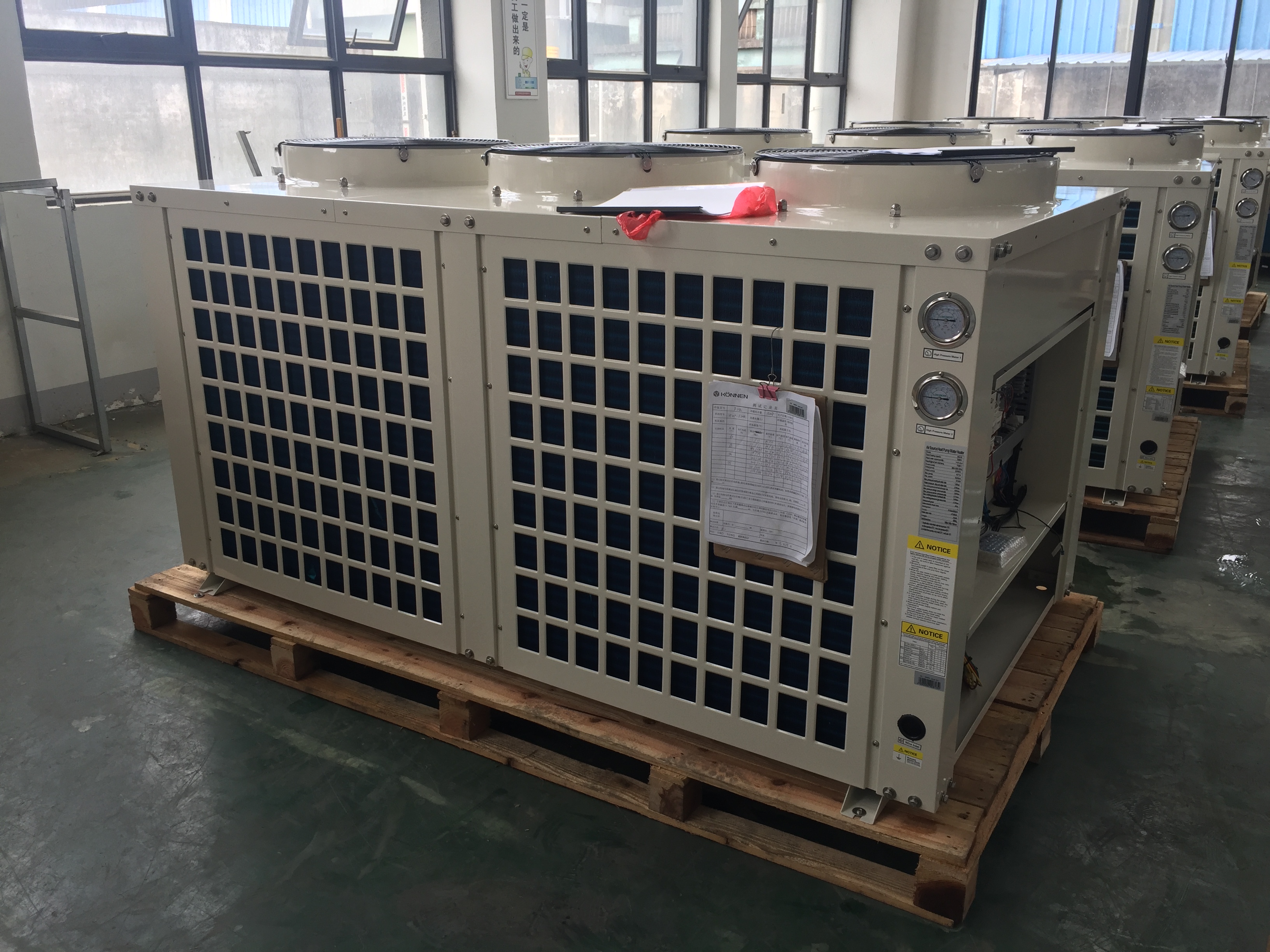 commercial use heat pump with high temperature