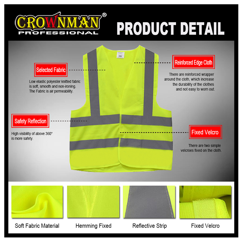 CROWNMAN Safety Vest