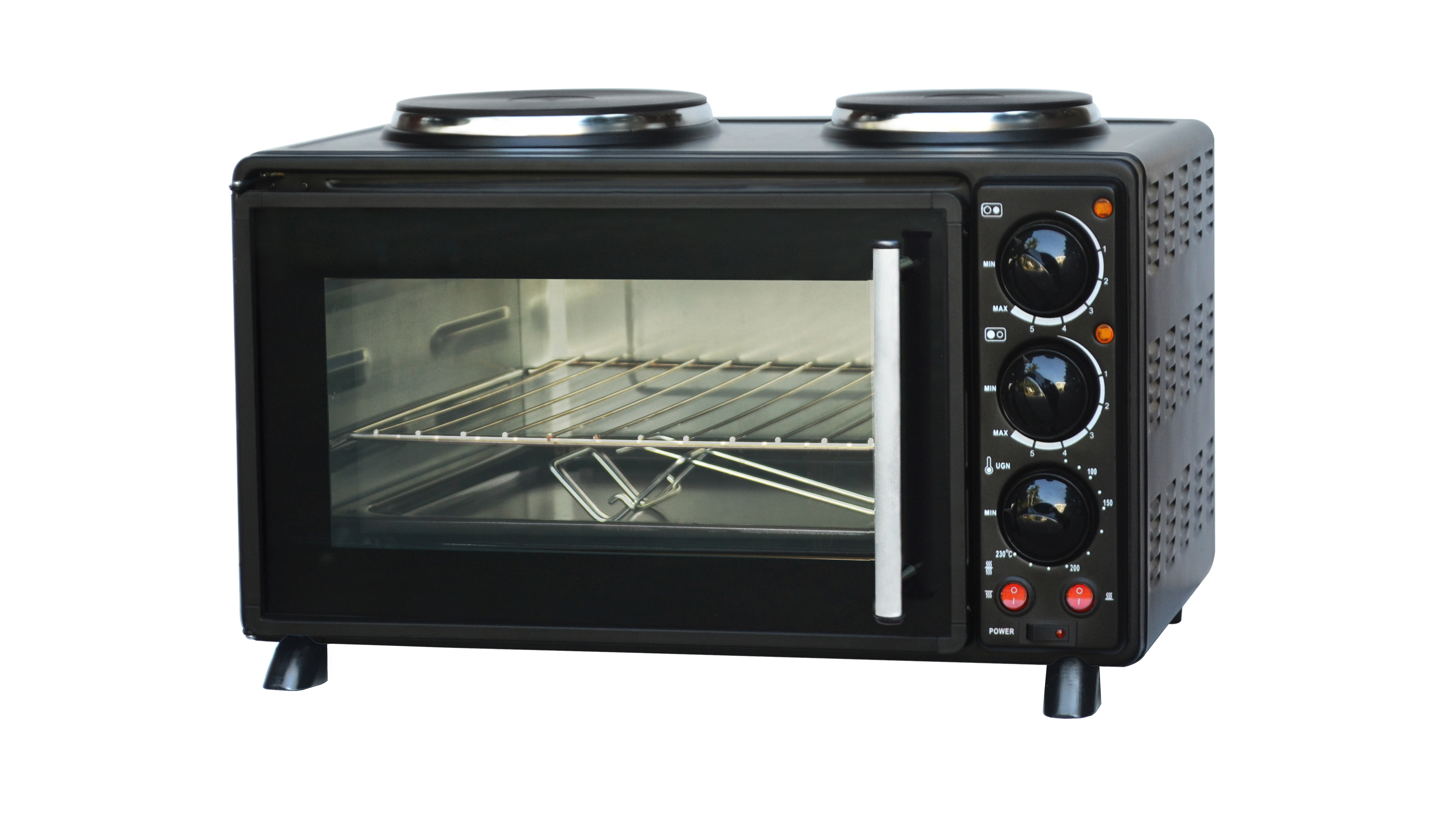 28L mini oven(Double glass door)