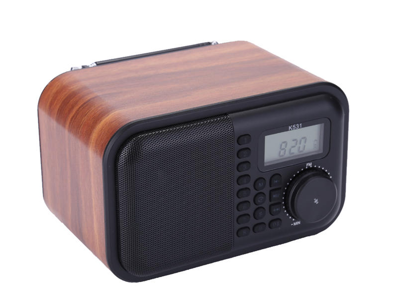 Wooden Portable Radio