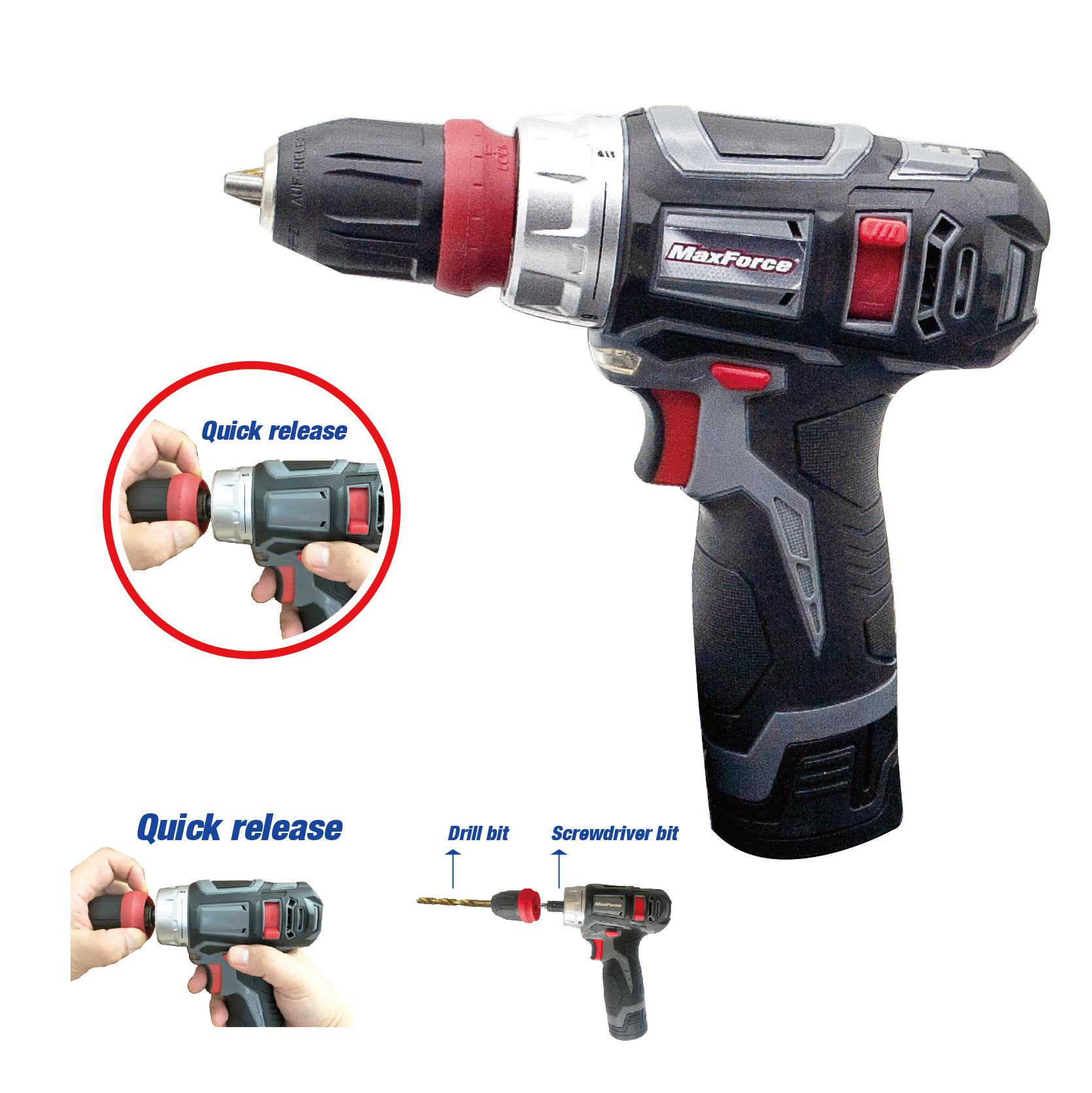 12V LI-ION CORDLESS DRILL