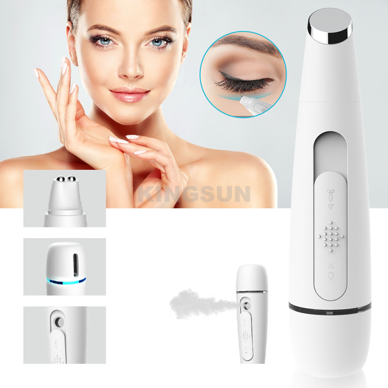 Facial sonic vibration 42 heated wand eye massager