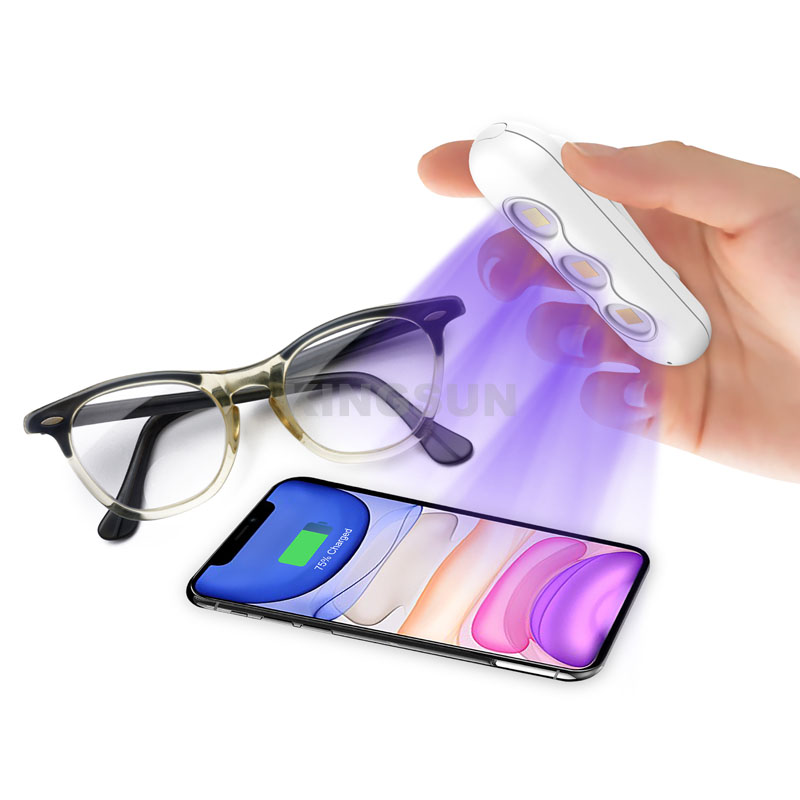 Portable pocket size ultra violet  mini UV light sterilizer