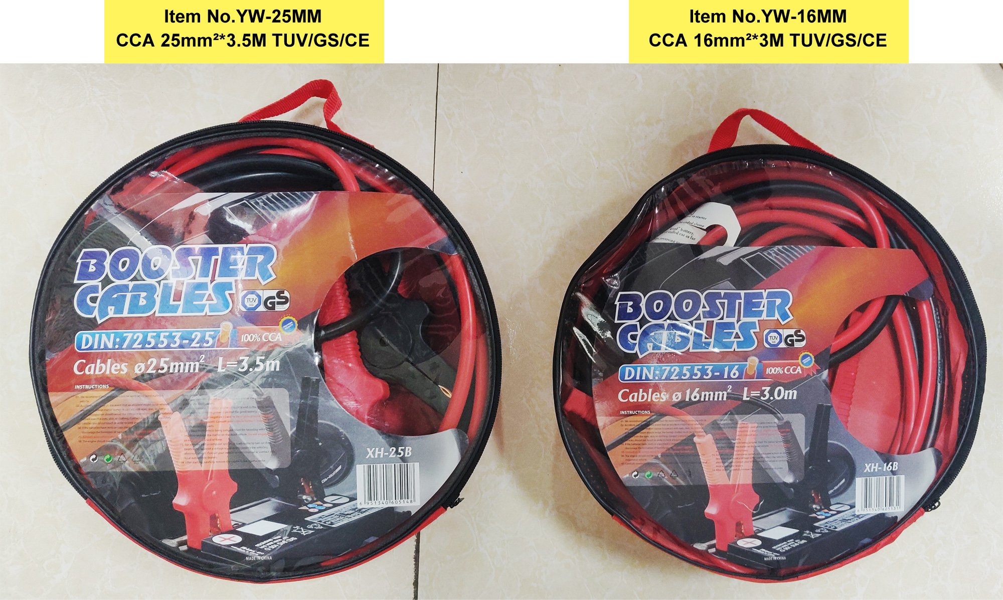 Booster cable GS/TUV/CE