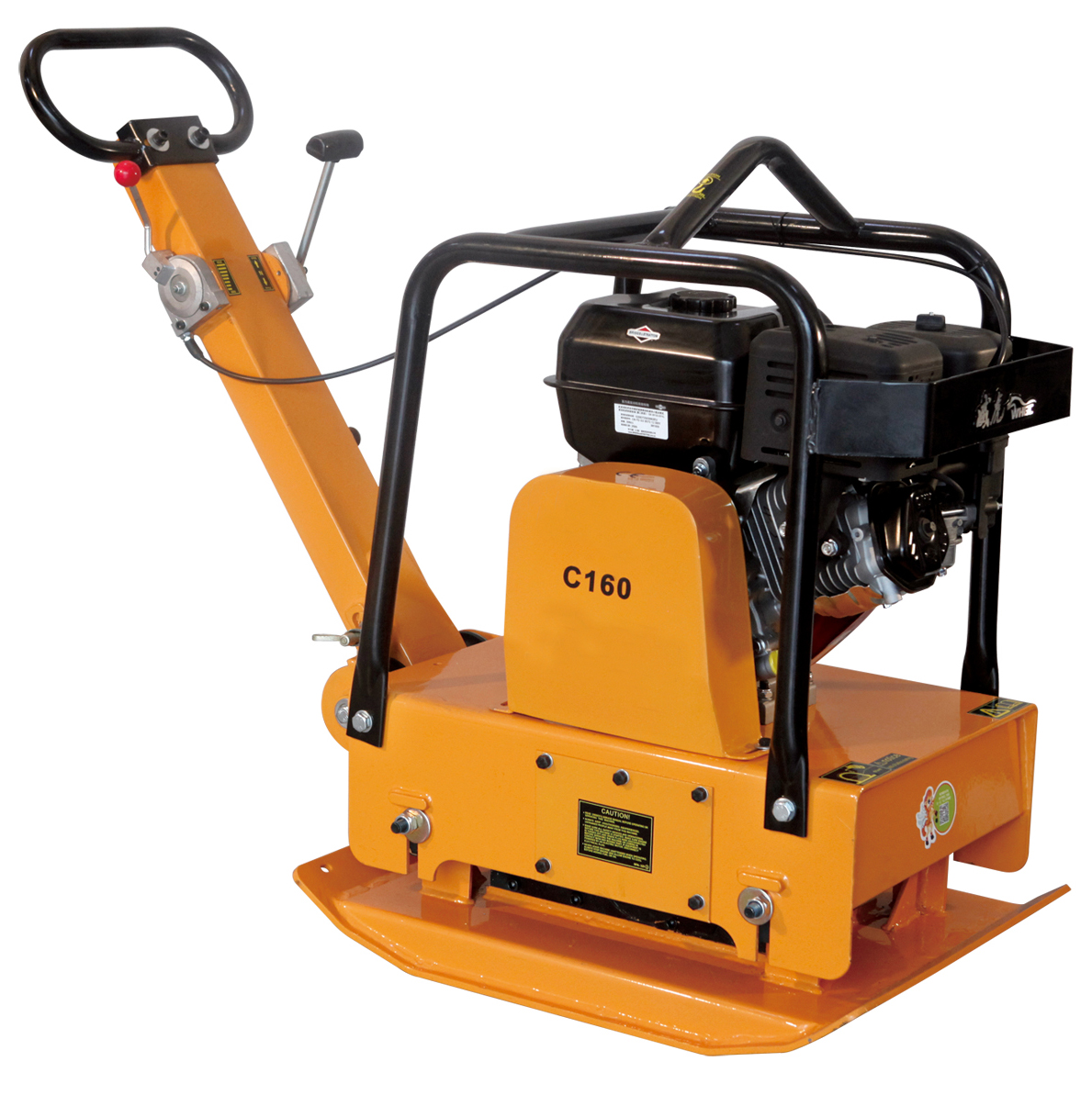 Chinese Electric Vibrating Single-Direction Plate Compactor With 5.5HP Engine For Sale