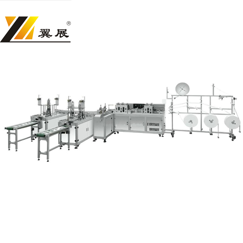 Yzj-120b automatic one drag two plane mask machine