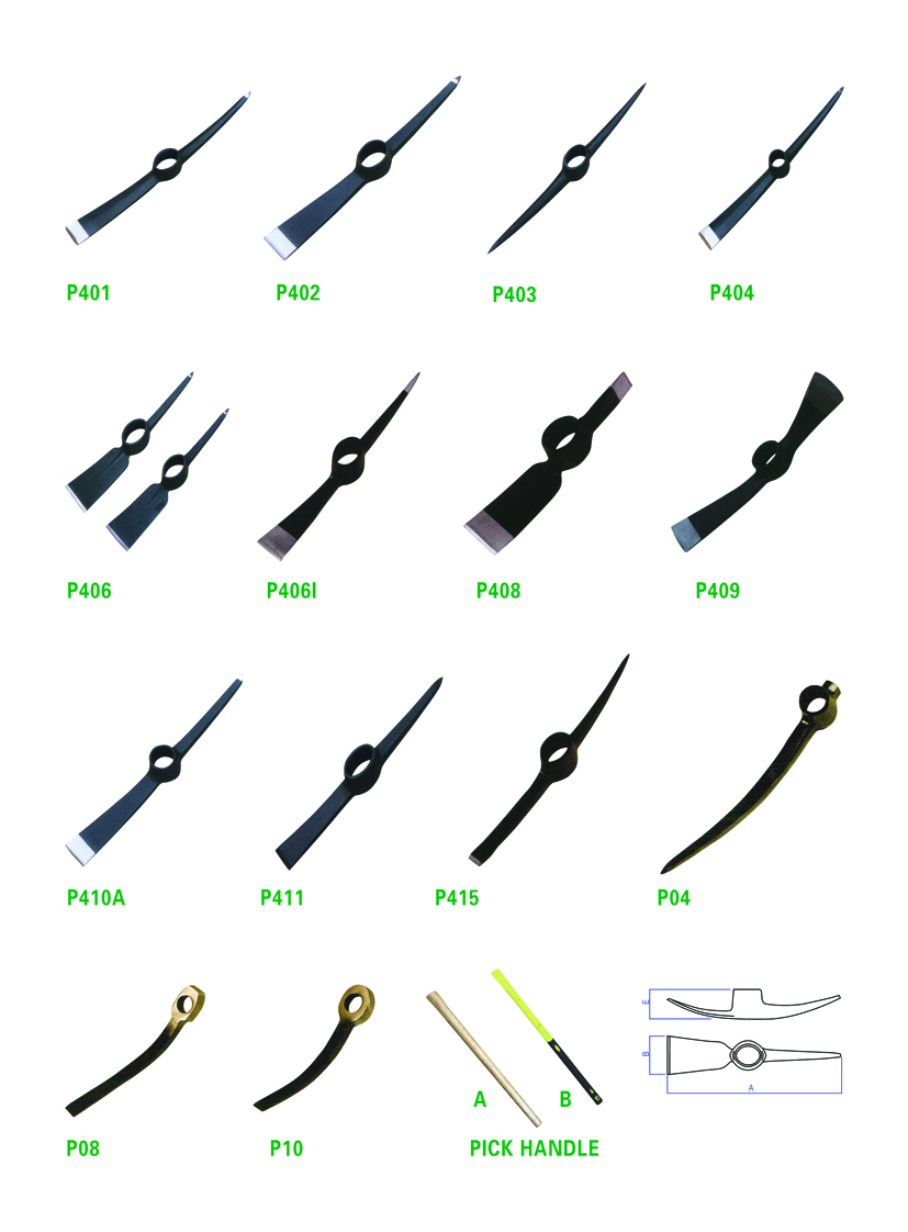 pick  steel pick  pickaxe