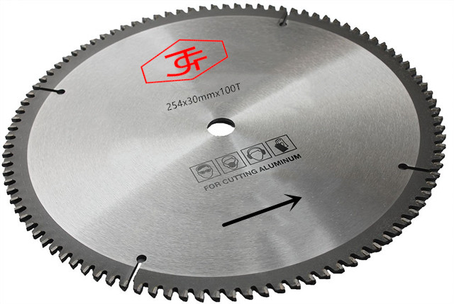 TCT saw blade for aluminum cutting