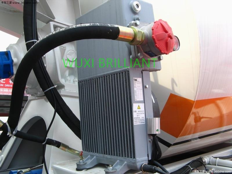Oil Cooler for concrete mixer truck