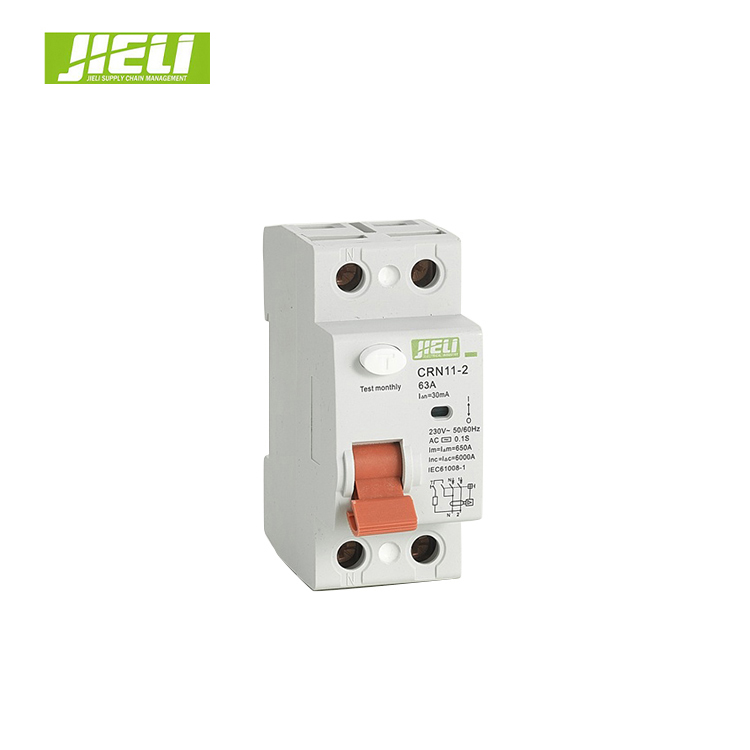 China Professional ID Structure Residual Current Circuit Breaker