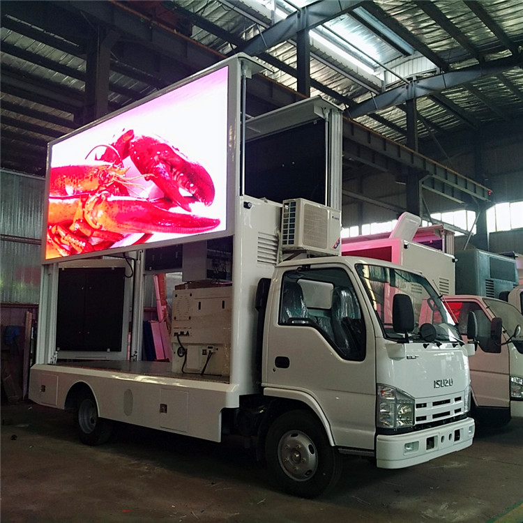 LED advertising truck