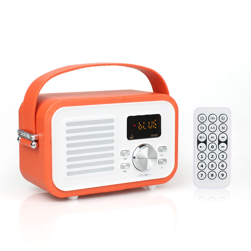 High Quality Outdoor Music Remote Control Wireless Mini Bluetooth Speaker With USB TF Card Slot