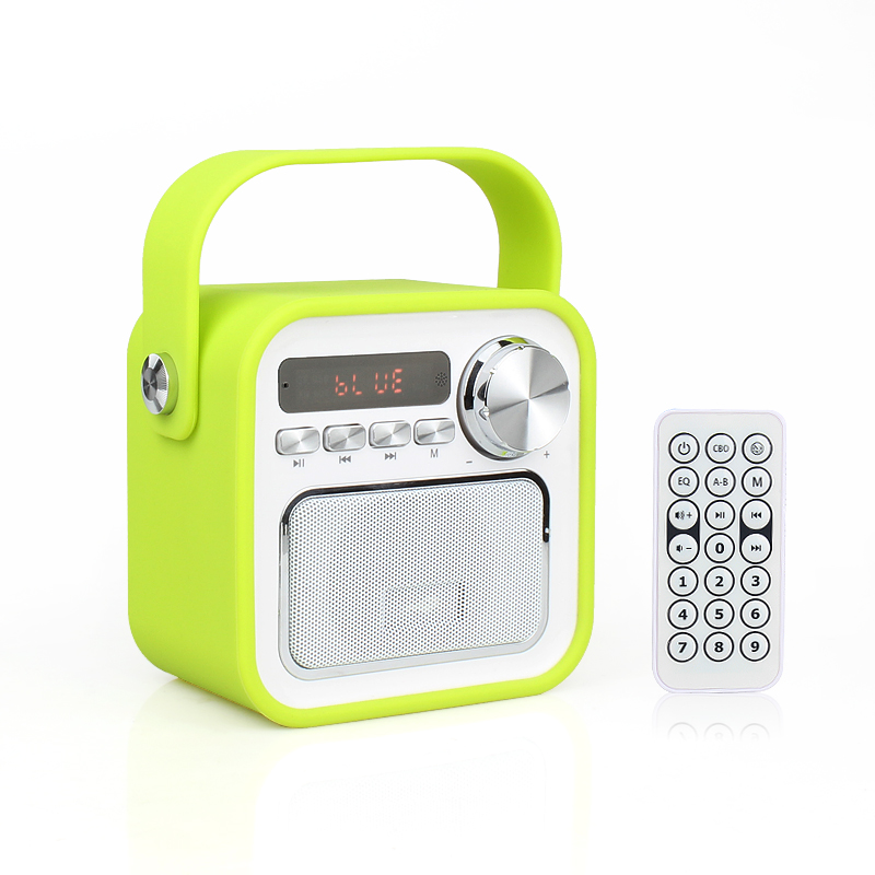 High Quality 1800Mah Mini Portable Wireless Bluetooth Speaker With Remote Control