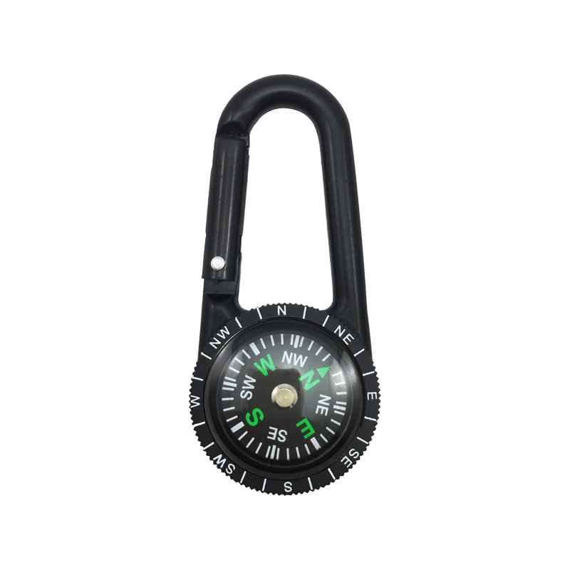 Outdoor off-road sports compass   compass waterproof multifunctional key ring luminous portable orientation