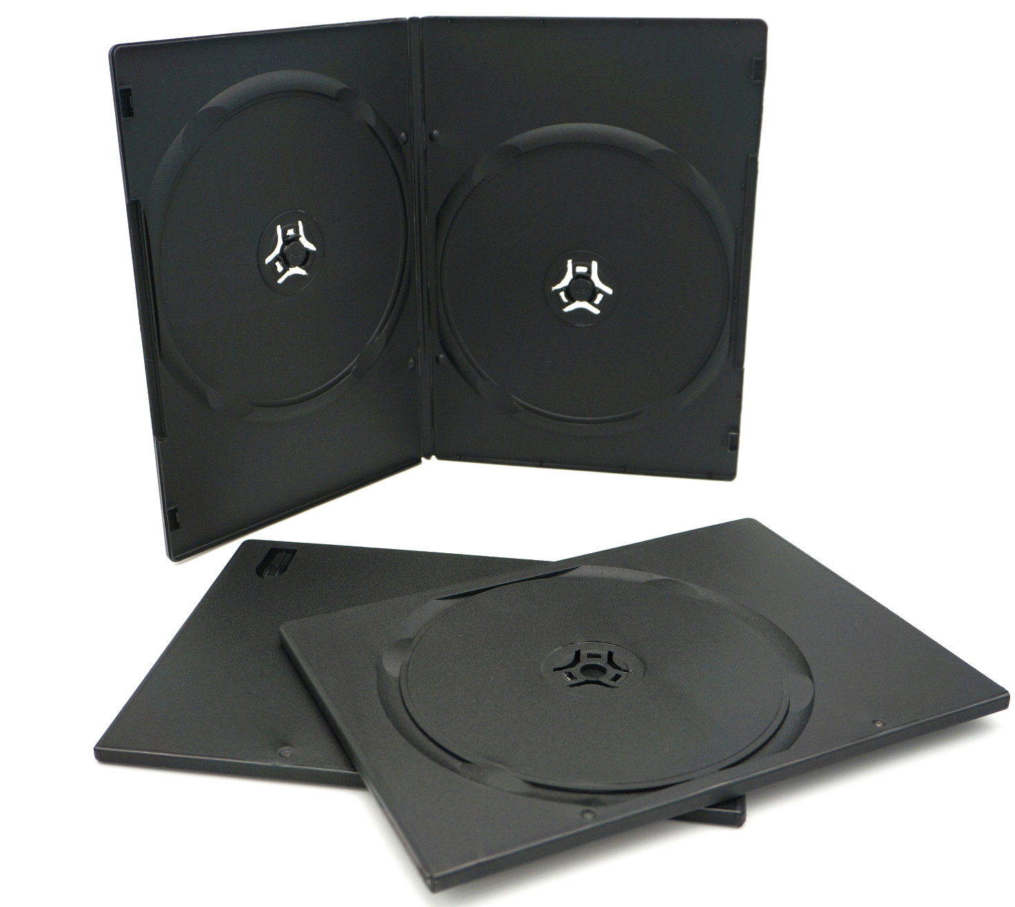 7MM black DVD case single /double