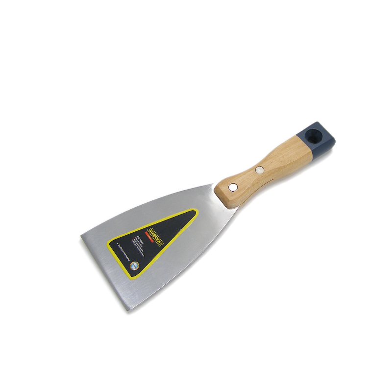 H1403 SCRAPER TOP PAINTING WOODEN HANDLE FLEXIBLE BLADE