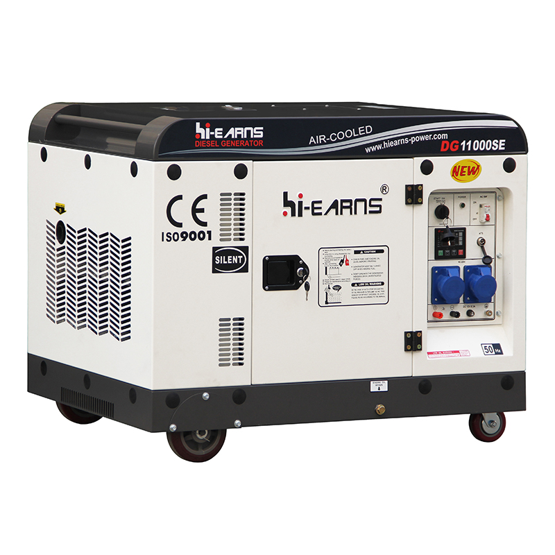 7.5KW air cooled silent diesel generator