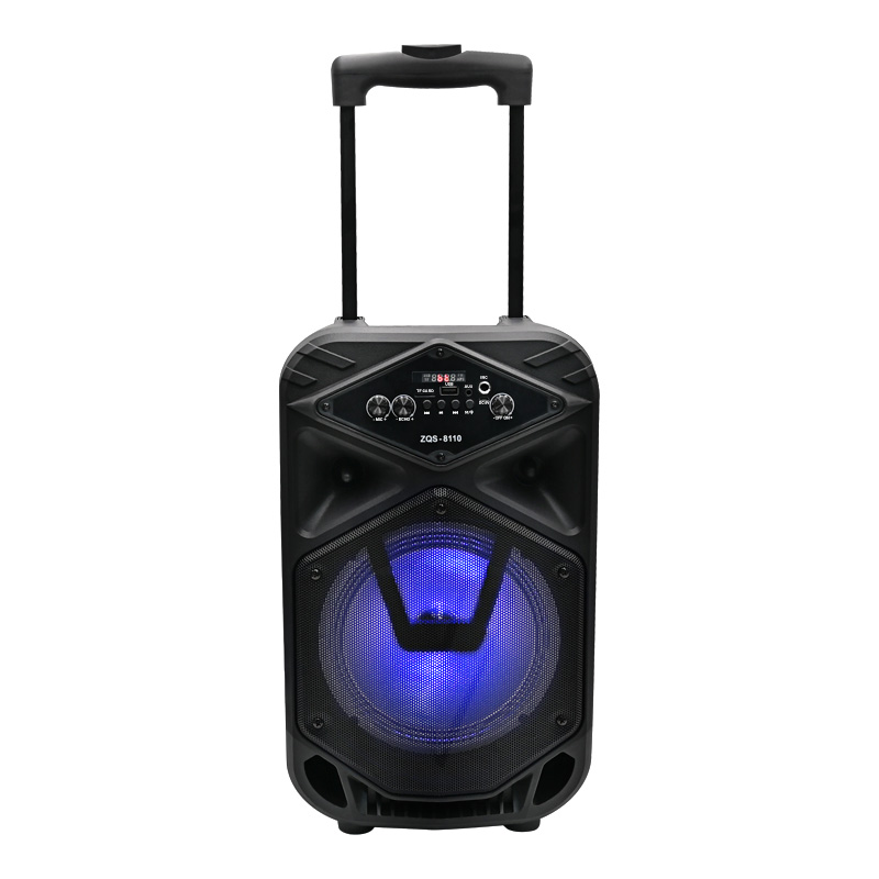 8inch trolley bt speaker with microphone