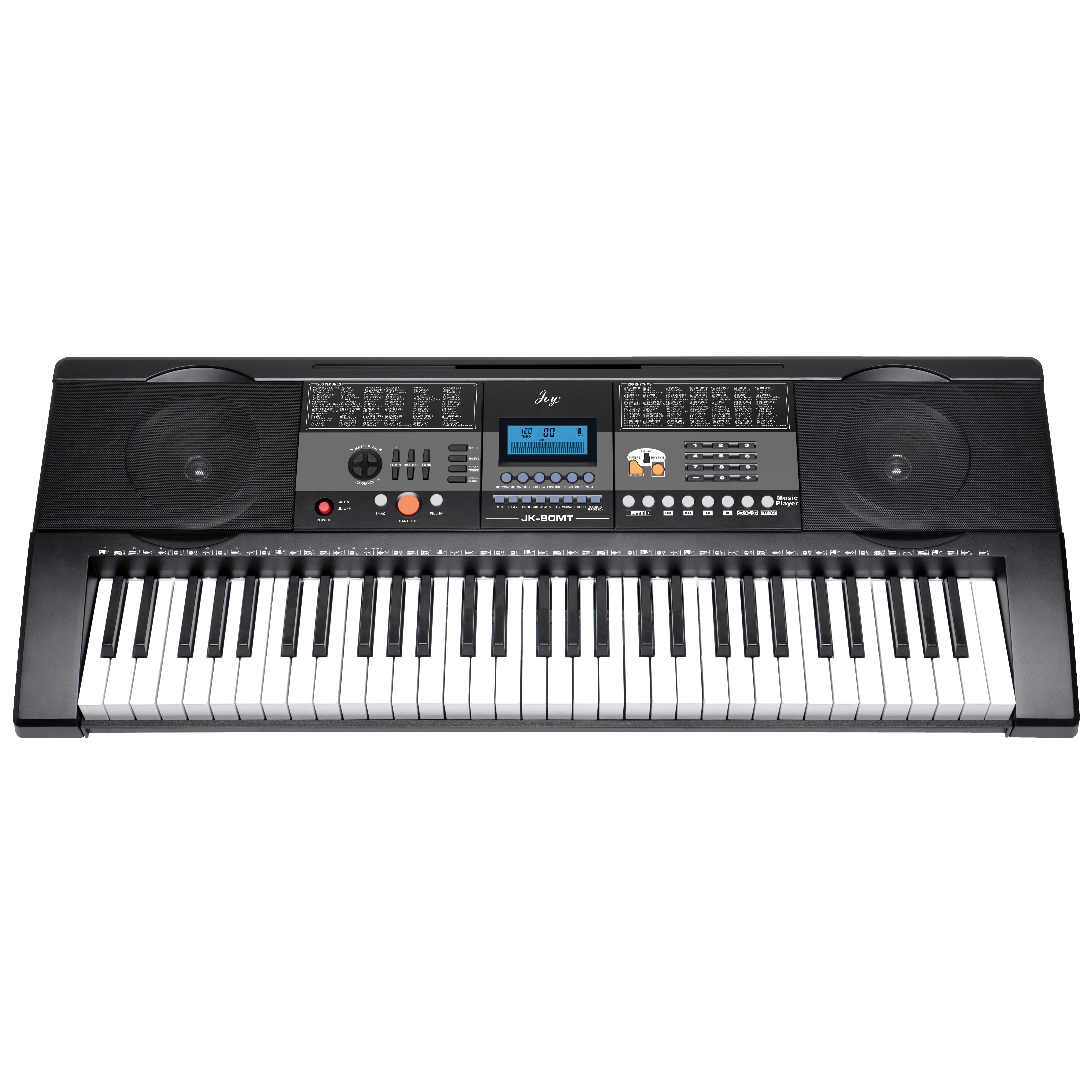 61-Key Simulation Piano Keyboard With Touch Function