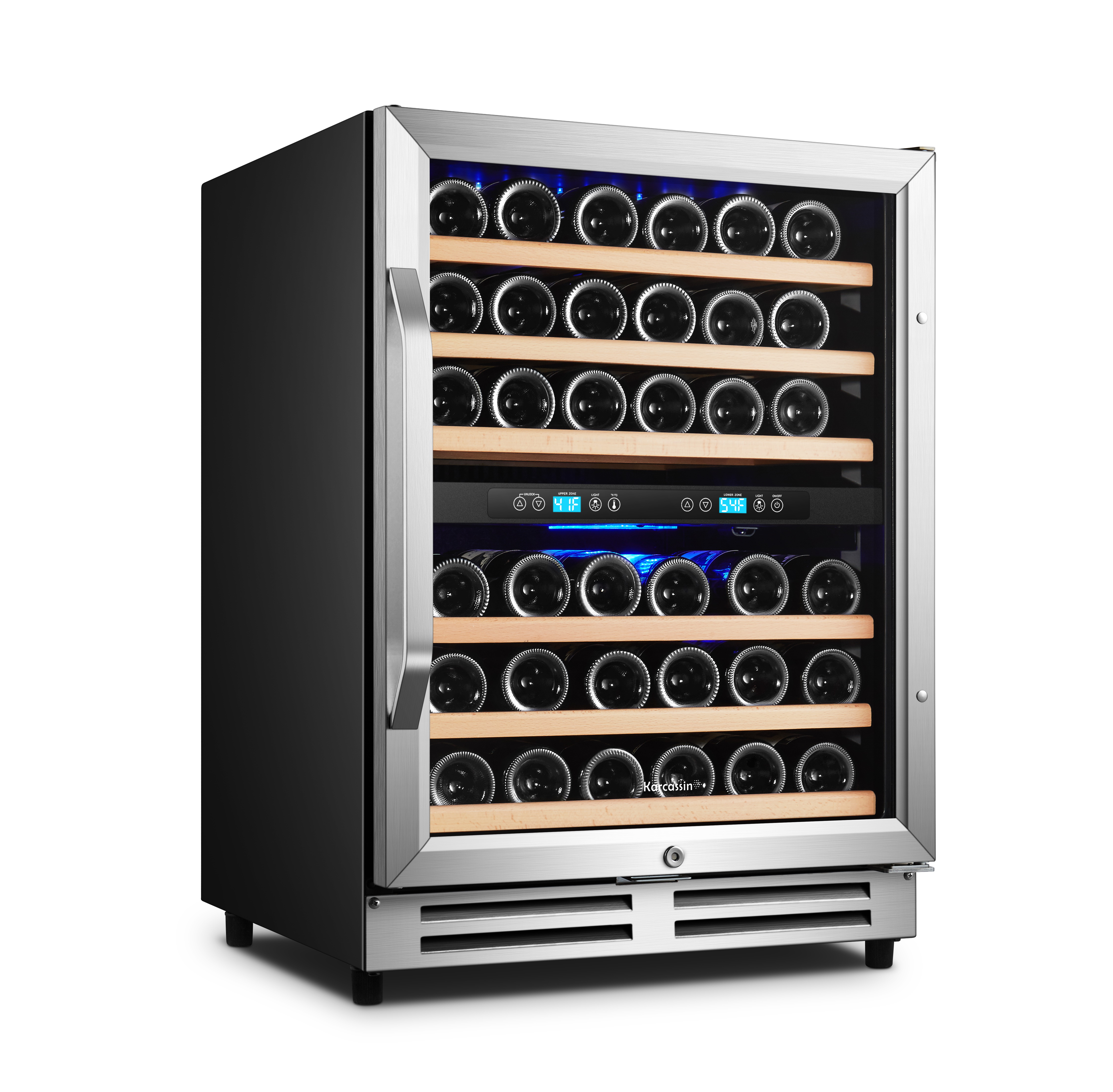 24 inch dual zone wine cooler