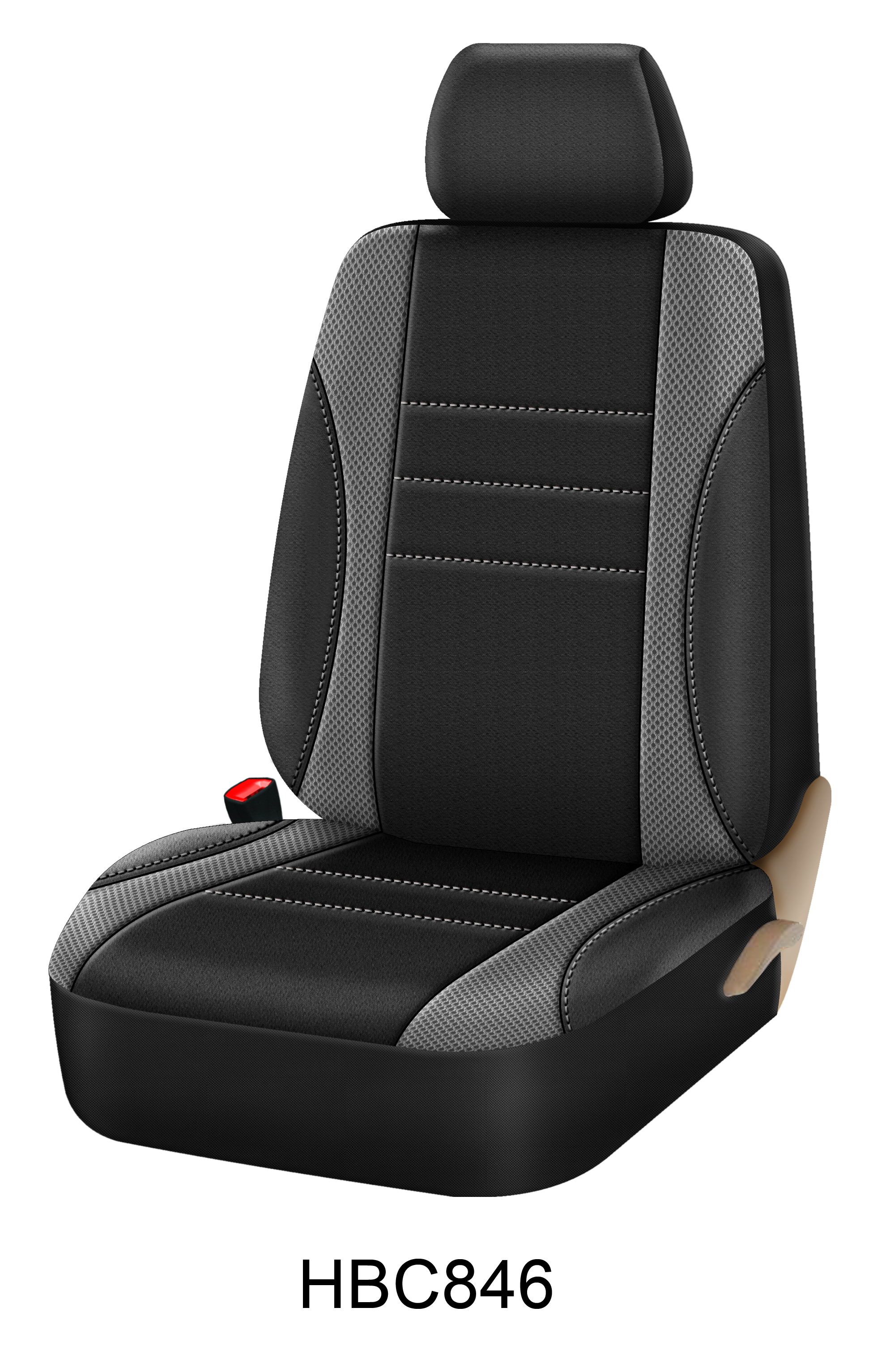 Universal Car Low Back  Seat Covers for Auto  Truck  Van  SUV - Airbag Compatible